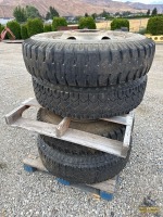 (4) 10.00-20 Truck Tires - Offsite