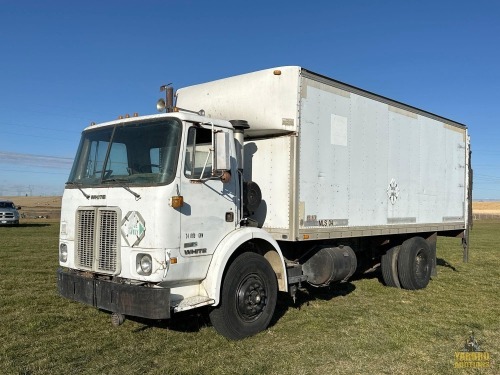 1979 White Road Expeditor 2 Box Truck