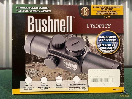 NIB Bushnell Trophy 1x28 Multi-Reticles