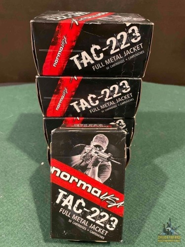 (5) Norma USA TAC-223 Boxes