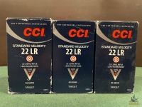 (3) CCI Standard 22LR Boxes