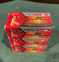 (3) Aguila Interceptor 22LR Ammo Boxes