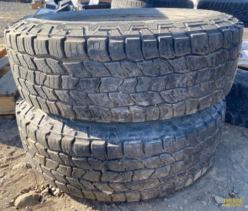 (2) Cooper LT245/75R16 W/Rims