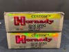 (2) Hornady 30-06 Sprg Ammo Boxes