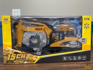 Hul-Na Die-Cast 15 Channel RC Excavator