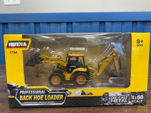 Hul-Na Die-Cast BackHoe Loader Toy/Model