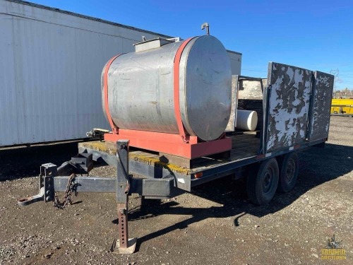 HM Flatbed Chemical Trailer