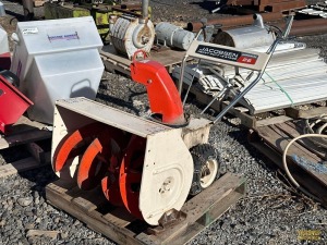 Jacobsen Snow Blower w/o Engine - Warden