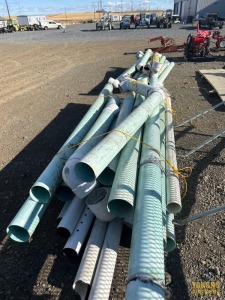 Assorted Sewer Pipe w/Fittings