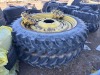 (2) 320/90R50 Tires w/Hubs - Warden - 2