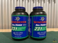 (2) Winchester 231 Ball Powder Smokeless Propellant