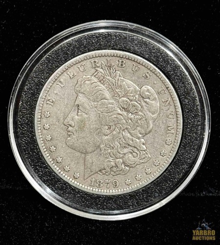 1879-P Morgan Silver Dollar