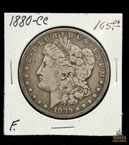 1880- CC Morgan Dollar