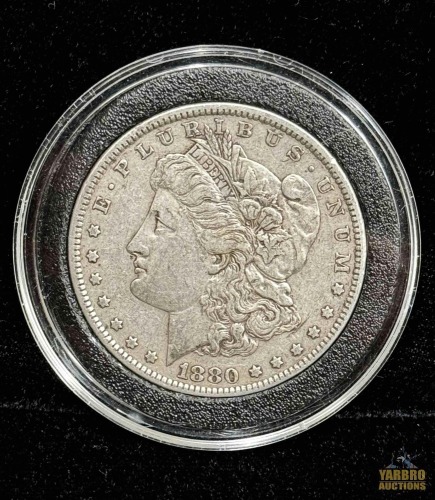 1880- P Morgan Dollar