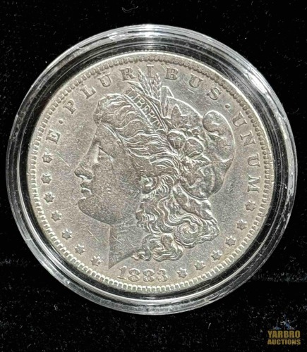 1883-P Morgan Silver Dollar