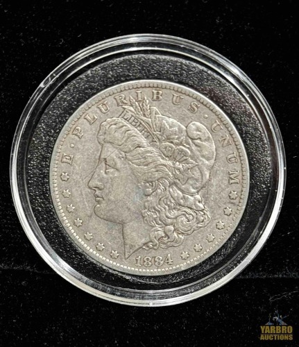 1884-O Morgan Silver Dollar