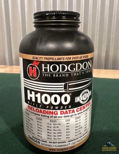 (4) Hodgdon H1000 Rifle Powder