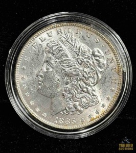 1885-P Morgan Silver Dollar