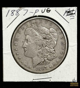 1887-P Morgan Silver Dollar