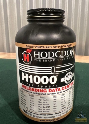 (4) Hodgdon H1000 Rifle Powder