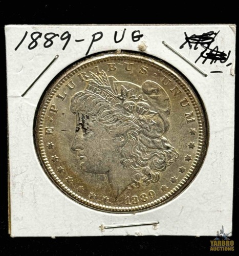 1889-P Morgan Silver Dollar