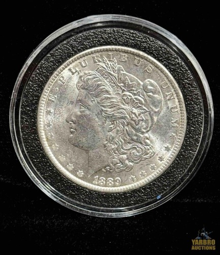 1889-P Morgan Silver Dollar