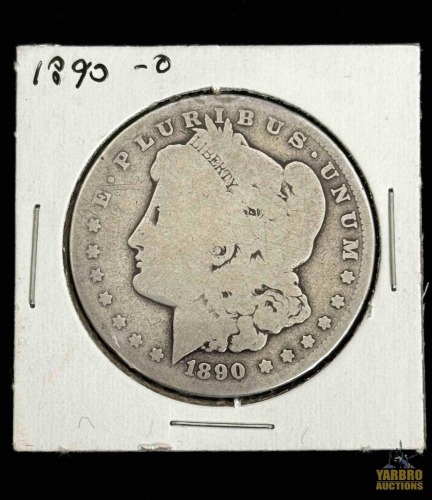 1890-O Morgan Silver Dollar