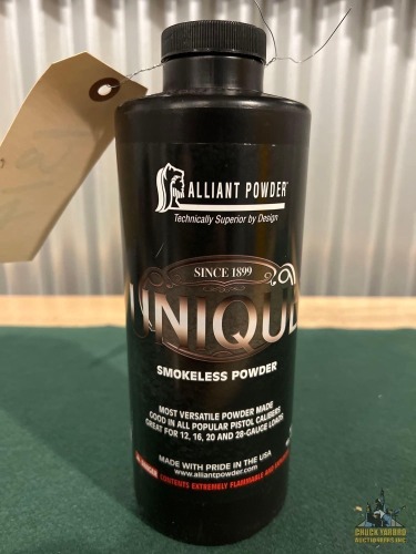 (2) Alliant Unique Smokeless Powder