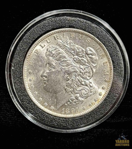 1891-S Morgan Silver Dollar