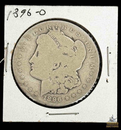 1896-O Morgan Silver Dollar