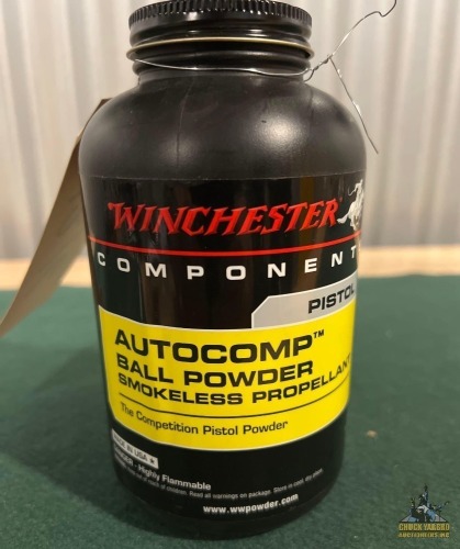 (2) Winchester Autocomp Smokeless Ball Powder