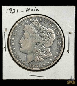 1921-P Morgan Silver Dollar