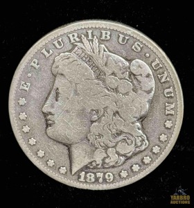 1879- CC Morgan Silver Dollar