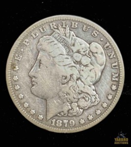 1879- CC Morgan Silver Dollar