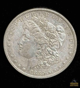 1880-O Morgan Silver Dollar