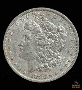 1882-O Morgan Silver Dollar