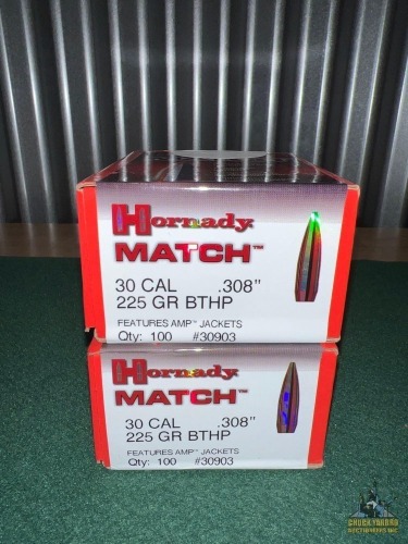 (2) Hornady Match .308