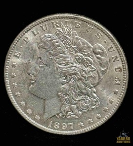 1897-P Morgan Silver Dollar