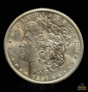 1897-S Morgan Silver Dollar