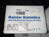 (5) Boxes Rainier 9mm Bullets - 2