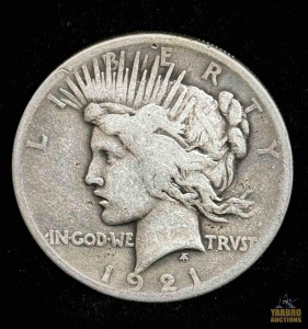 1921- Peace Dollar