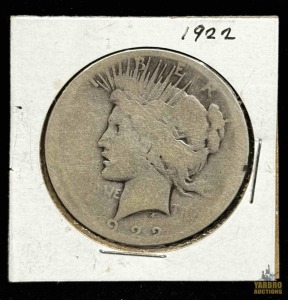 1922 Peace Dollar