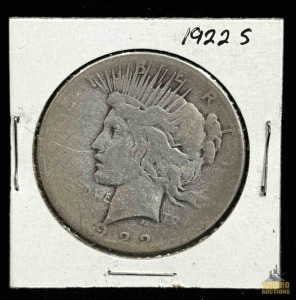 1922-S Peace Dollar