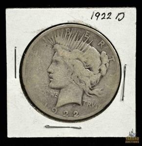 1922-D Peace Dollar