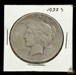 1922-S Peace Dollar