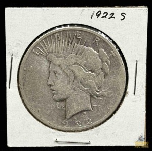 1922-S Peace Dollar