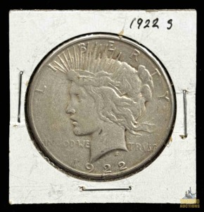 1922-S Peace Dollar