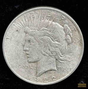 1922-D Peace Dollar