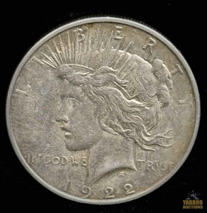 1922-D Peace Dollar