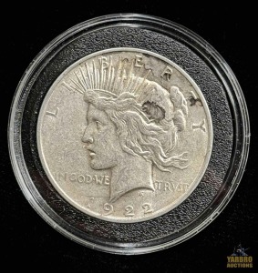 1922-D Peace Dollar